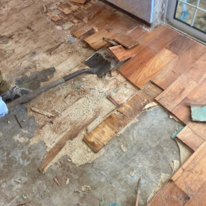 wood flooring water damage