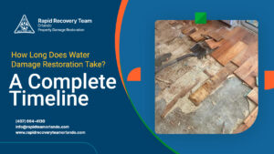 How Long Does Water Damage Restoration Take - A Complete Timeline