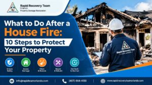 What to Do After a House Fire - 10 Steps to Protect Your Property